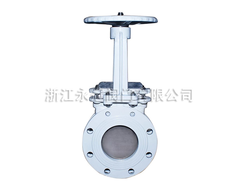 手动法兰刀闸阀PZ43H